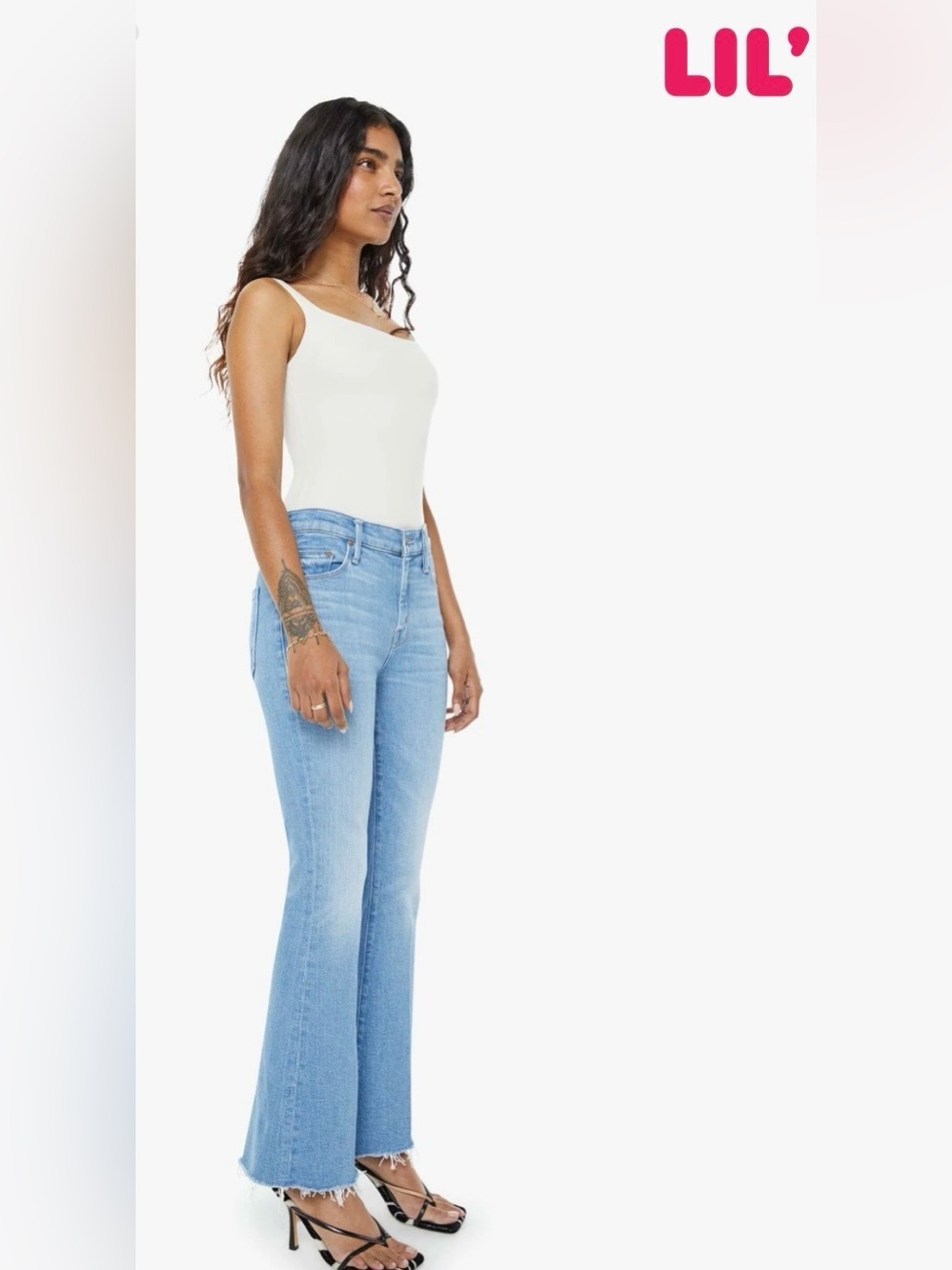 MOTHER Lil’ Weekender Fray Size 30 NWT
